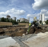 Ход строительства дома 1 в ЖК Дом на Ленинградской -