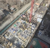 Ход строительства дома 1.2 в ЖК На Шефской -