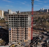 Ход строительства дома 1, корпус 3 в ЖК Серебряный -