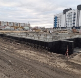 Ход строительства дома 20а, корпус 1 в ЖК Изумрудный -