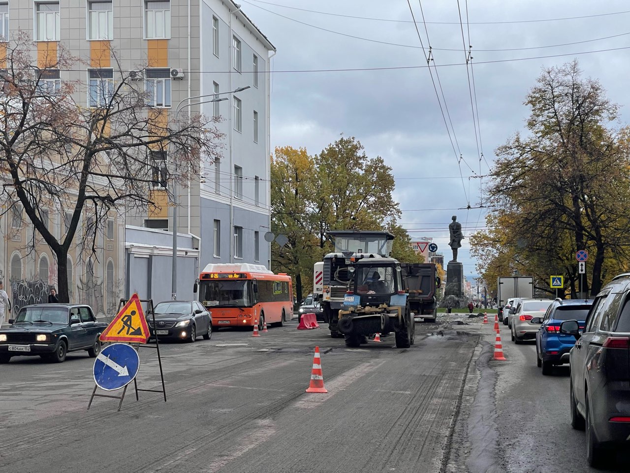 Почти все нижегородские дороги отремонтировали с помощью новых технологий в 2022 году - фото 1