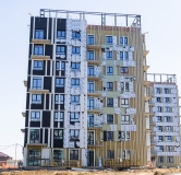 Ход строительства дома Корпус 5, 1 этап в ЖК Соседи -