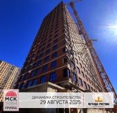 Ход строительства дома Литер 10 в ЖК Легенда Ростова -