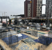 Ход строительства дома 2, 1.2 этап в ЖК Изумрудный Бор -