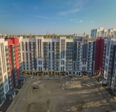 Ход строительства дома Б.1, 3 этап в ЖК Краснопольский -