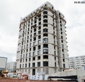 Ход строительства дома 10 в Клубный дом Первый Приорити -