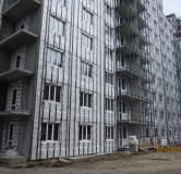 Ход строительства дома 1, корпус А в ЖК Скай Парк 2 (Sky Park-2) -