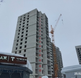 Ход строительства дома 3-1 в ЖК Новелла -