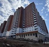Ход строительства дома 72-74 в ЖК Новая Самара -