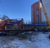 Ход строительства дома 1 в ЖК М2 Иркутск (М2 Residence) -