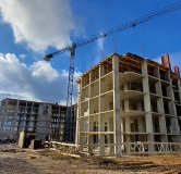 Ход строительства дома 140Б, 2 этап (поз.3) в ЖК Оникс -