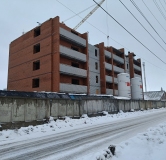 Ход строительства дома 4 в ЖД По ул. Томская -
