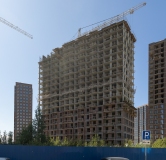 Ход строительства дома 9, корпус 8 в ЖК Юнтолово -