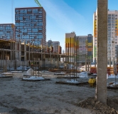 Ход строительства дома 10/1, секция 6,7 в ЖК Ясный Берег -