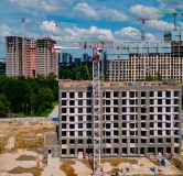 Ход строительства дома 30 в ЖК Живи! в Рыбацком -