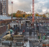 Ход строительства дома 19А в ЖК Шкиперский 19 -