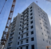 Ход строительства дома 43 в ЖК Биография -