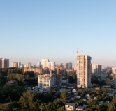 Ход строительства дома 1 в ЖК Страна. Тополёвая -