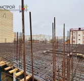 Ход строительства дома № 35/2 (5) в ЖД По ул. Красная -