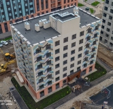 Ход строительства дома 5, секция 3.6, 3.7, 3.8 в ЖК Красное Яблоко -