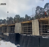 Ход строительства дома 8 в Клубный дом my Maison -