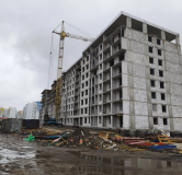 Ход строительства дома 1.2 в ЖК Матрёшка -