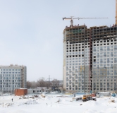 Ход строительства дома 1 в ЖК Страна -