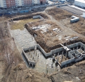 Ход строительства дома 6 в ЖК Новые Солонцы -