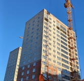 Ход строительства дома № 9 в ЖК Уют-Парк -