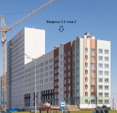 Ход строительства дома № 1.2-2 в ЖК РеФорма Оптимум+ -