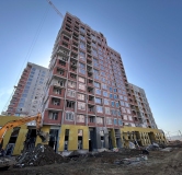 Ход строительства дома 13.2.1 в ЖК Новая Олимпика -