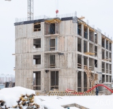 Ход строительства дома 4, корпус 1 в ЖК Южный -