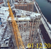 Ход строительства дома № 5.1 в ЖК Новоостровский -