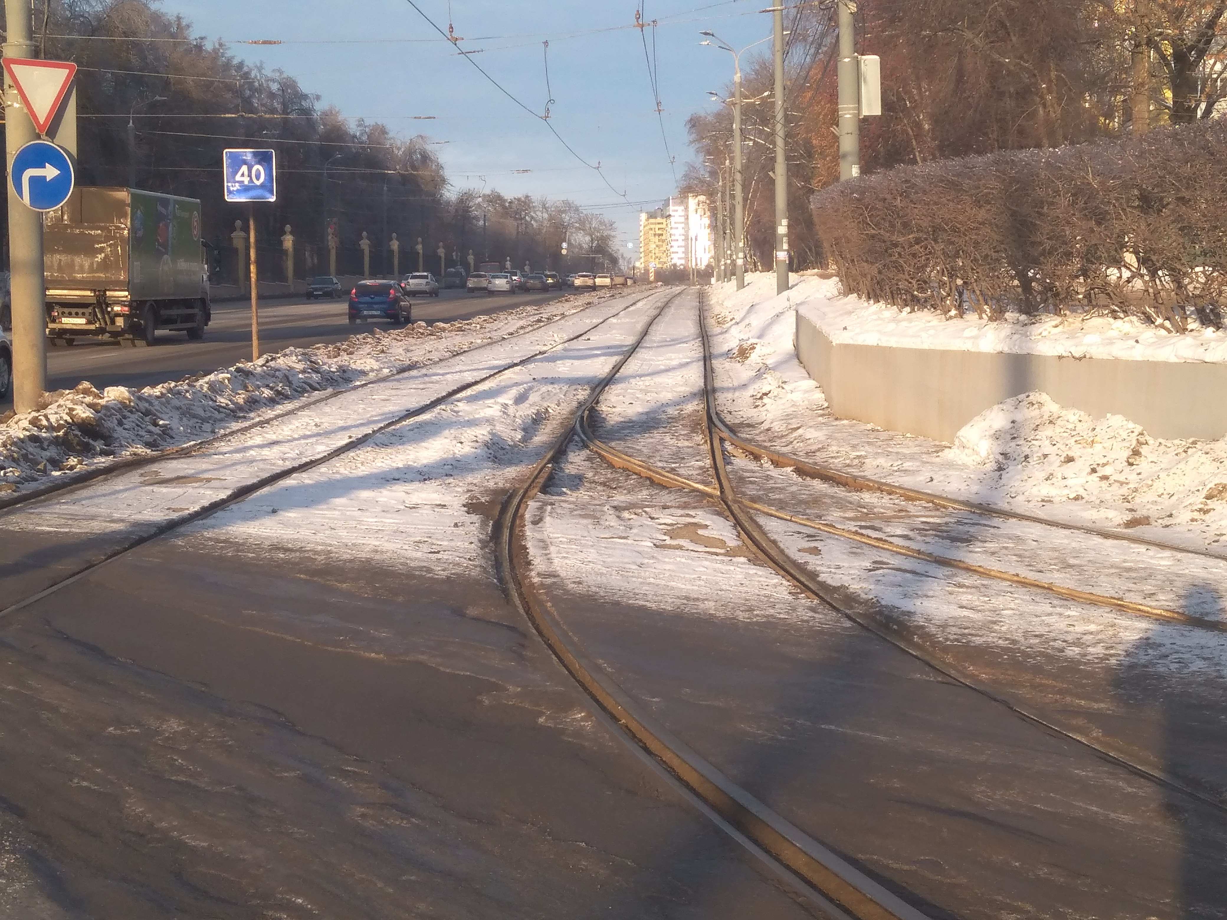 Реконструкция трамвайных путей на проспекте Гагарина стартует с 27 марта - фото 1
