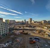 Ход строительства дома 5, секция 3.3, 3.4, 3.5 в ЖК Красное Яблоко -