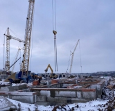 Ход строительства дома 4 этап, поз. 2 в ЖК Славяноград -