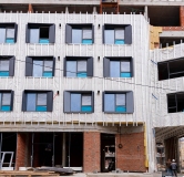 Ход строительства дома 1 в ЖК Нити -