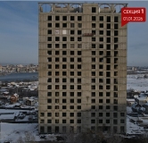 Ход строительства дома 1 в ЖК Бродский -